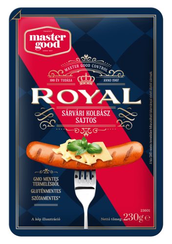 Sága Royal Sárvári kolbász 230g sajtos