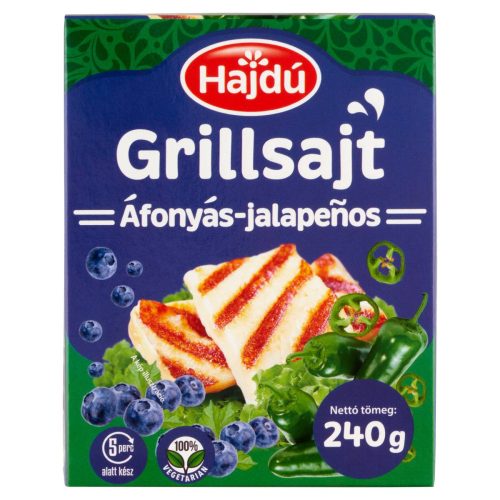 Hajdú Grillsajt 240g Áfonya-Jalapenos