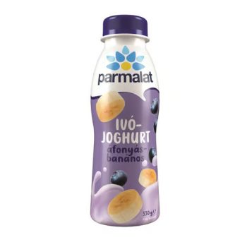 Parmalat ivójoghurt 330g áfonyás-banános