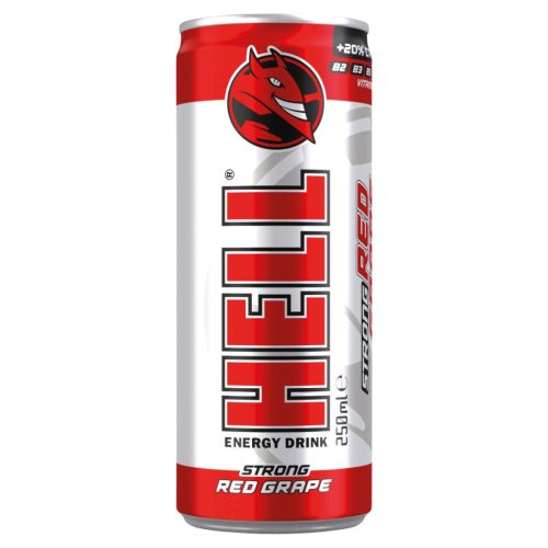 Hell Energiaital 250ml Red Grape (DRS)