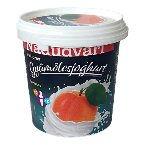 Nádudvar "G.M." joghurt D-vit. 700g barackos
