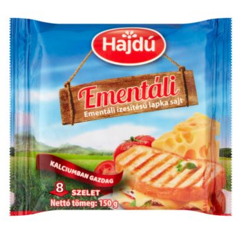 Hajdú lapka sajt 150g ementáli