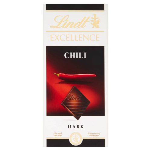 Lindt Excellence 100g Chilis étcsokoládé