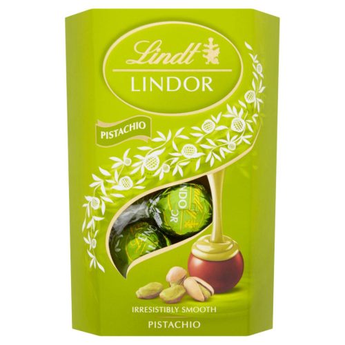 Lindt Lindor 200g golyók Pistachio pisztáciás