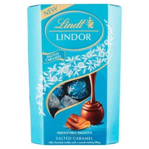 Lindt Lindor 200g golyók Salted Caramel