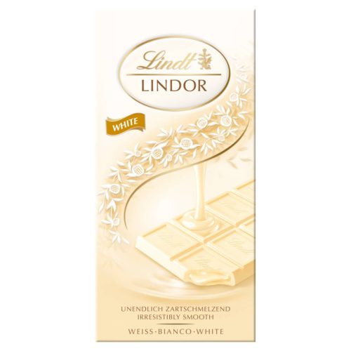 Lindt Lindor 100g  White fehércsoki