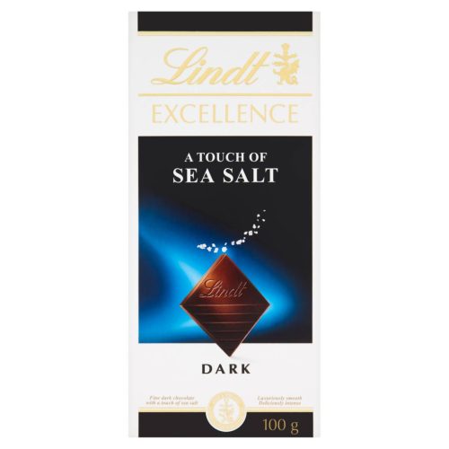 Lindt Excellence 100g Sea Salt tengeri sós