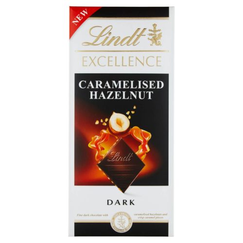 Lindt Excellence 100g Karamell Mogyorós