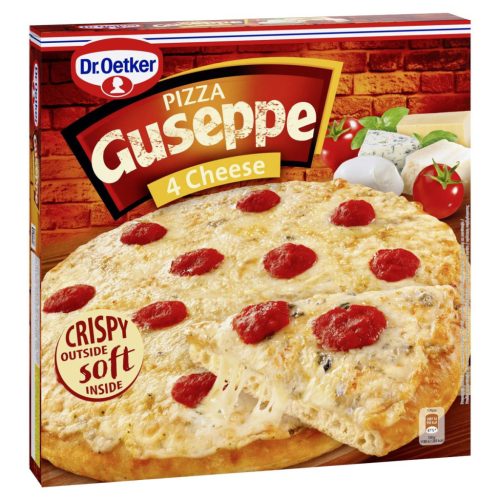 Dr. Oetker Guseppe pizza Négysajtos 335g