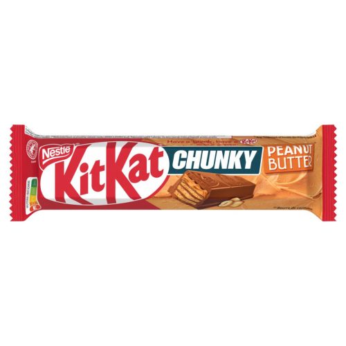 KITKAT CHUNKY Mogyoróvajas 42g