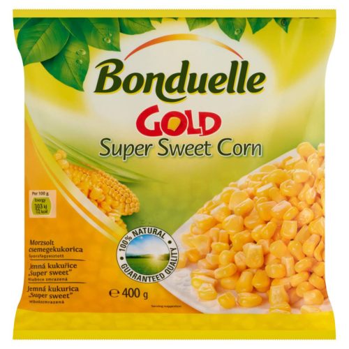 BONDUELLE fagy. Kukorica 400g Gold