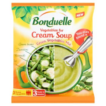 BONDUELLE fagy. krémleves 400g zöld mix
