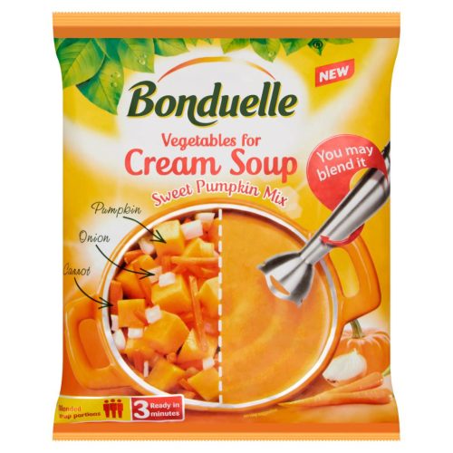 BONDUELLE fagy. krémleves 400g sütőtökös