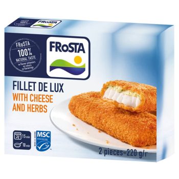 FRoSTA Filé de lux 220g  sajtszósszal 