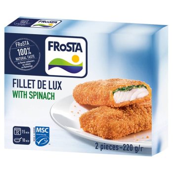 FRoSTA Filé de lux 220g  spenótos