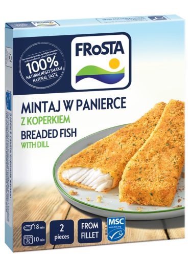 FRoSTA Panírozott halfilé  240g kaporral 