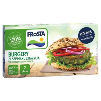 FRoSTA Burger 200g Spenótos