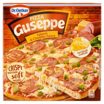 Dr. Oetker Pizza Guseppe  Szalámi&Cheddar 418g