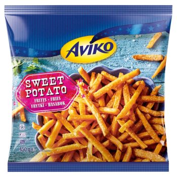Aviko elősütött édesburgonya 450g 