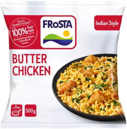 FRoSTA Készétel Indiai Vajas Csirke 450g 