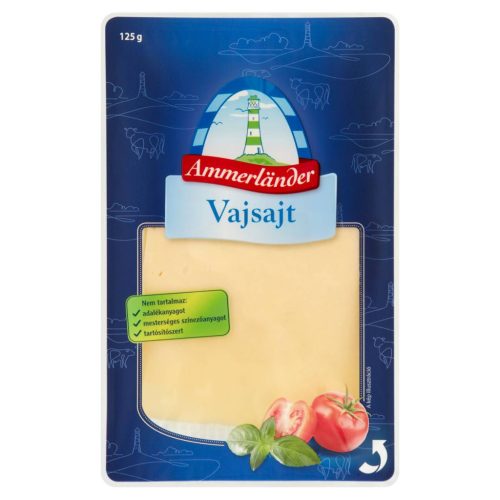 Ammerlander szeletelt 125g Vajsajt