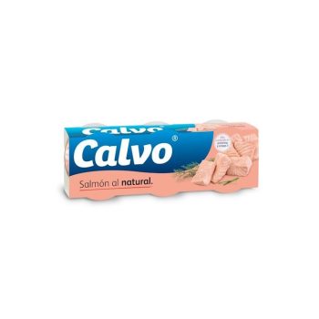 CALVO Lazac 3x80g natúr lében