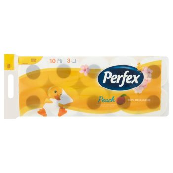 Perfex toalett papír 3 rétegű  Peach 10 tek.