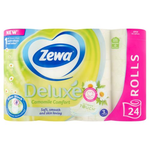 Zewa Delux toalett papír 3 rétegű Kamilla 24 tek.