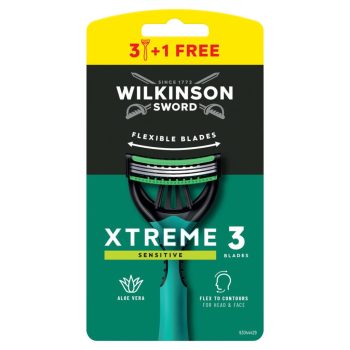 Wilkinson Sword Xtreme3  borotva Sensitive 3 pengés