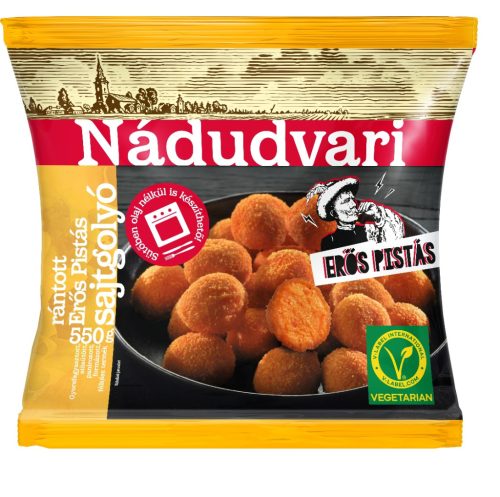 Nádudvar Sajtgolyó 550g Erős Pistás