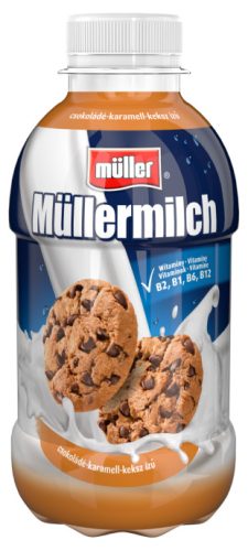 Müller Tej 400ml Csoki-Karamell Keksz