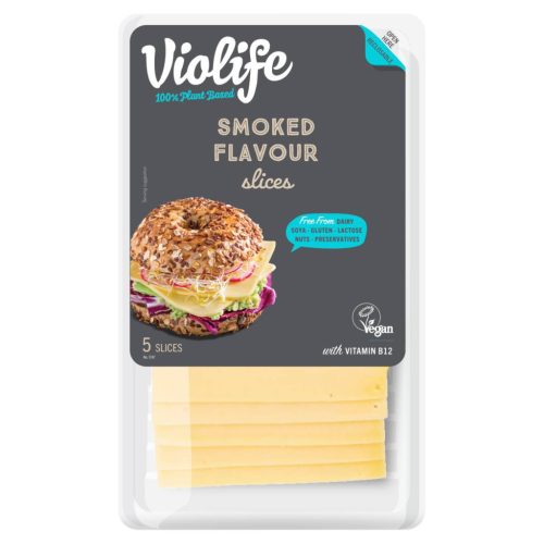 Violife szeletek 100g Füstölt ízesítésű