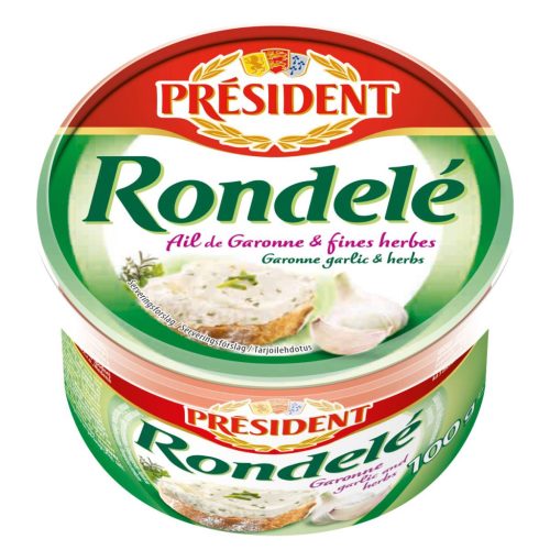 Rondelé 100g Fokhagymás-Zöldfűsz.