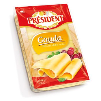 Président szeletelt Gouda 100gr