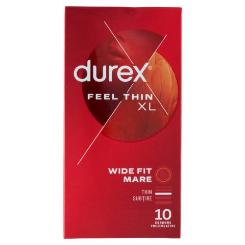 Durex Óvszer FEEL THIN XL 10 db