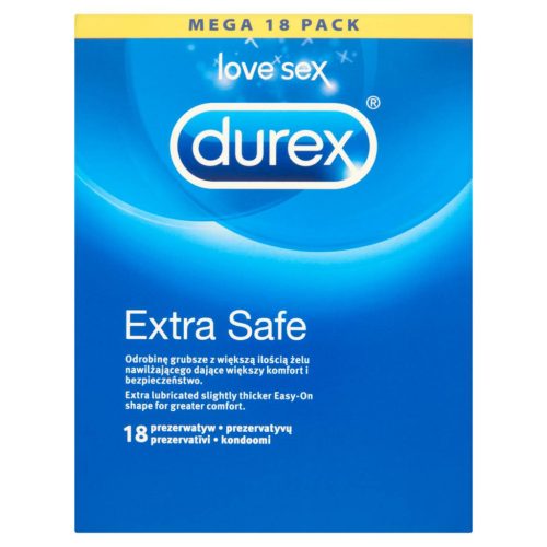 Durex Óvszer EXTRA SAFE 18 db