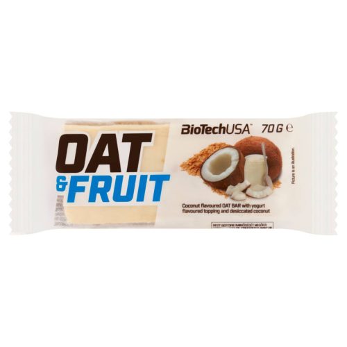 BioTechUSA Oat&Fruit zabszelet 70g kókusz