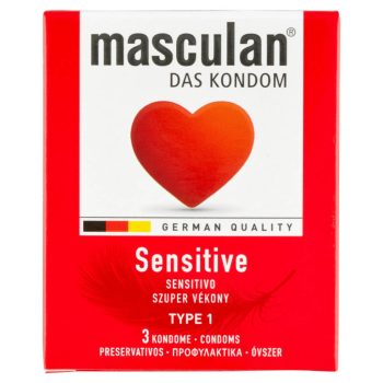 Masculan Óvszer 3 db Sensitive