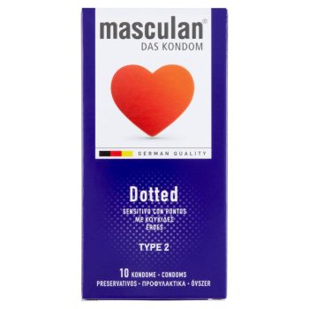 Masculan Óvszer 10 db Dotted