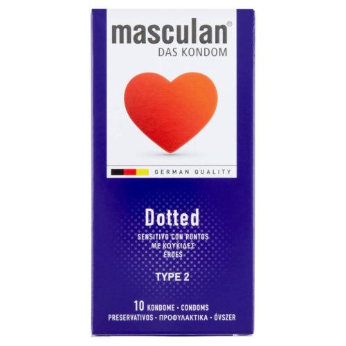 Masculan Óvszer 10 db Dotted