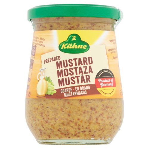 Kühne Mustár 255g mustármagos