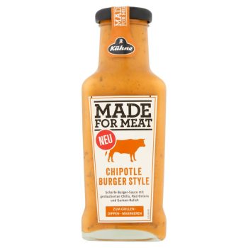 Kühne Made For Meat szósz 235ml hamb.chipotle