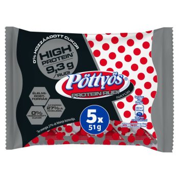 Pöttyös túró rudi óriás  PROTEIN 5x51g ÉT
