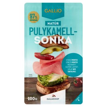Gallicoop Pulykamell sonka 100g natúr