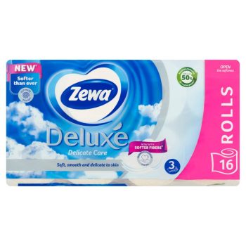 Zewa Delux Toalettpapír 3 rétegű 16 tek. Delicate 