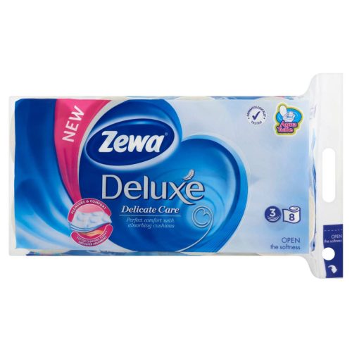 Zewa Delux Toalettpapír 3 rétegű 8 tek. Delicate