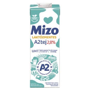 Mizo UHT A2 Tej 2,8% Laktózmentes 1L