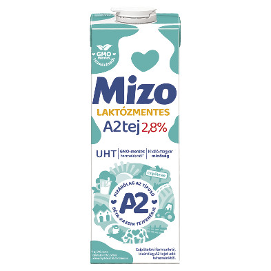 Mizo UHT A2 Tej 2,8% Laktózmentes 1L