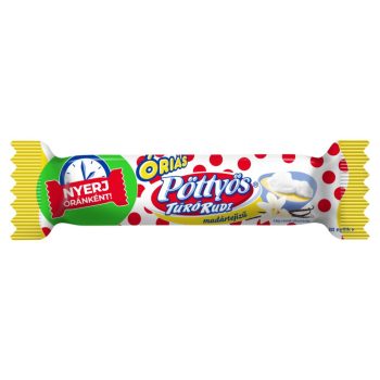 Pöttyös túró rudi 51g  Madártej ízű
