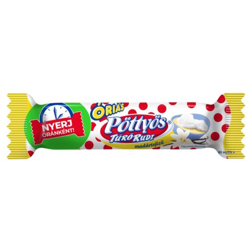 Pöttyös túró rudi 51g  Madártej ízű